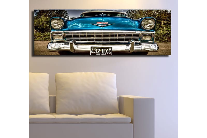 Dekorativ Canvasbilde 30x90 cm - Flerfarget - Innredning - Bilder & kunst - Lerretsbilder