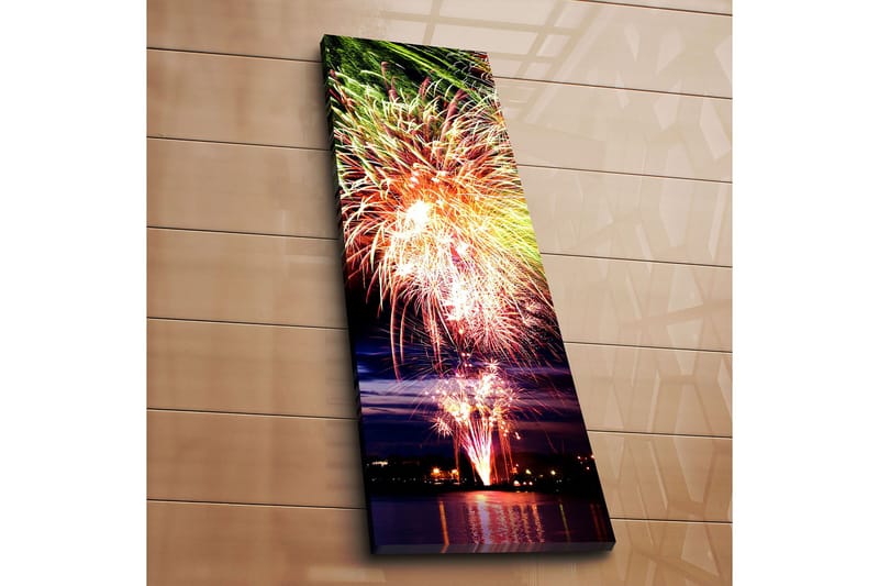 Dekorativ Canvasbilde 30x90 cm - Flerfarget - Innredning - Bilder & kunst - Lerretsbilder