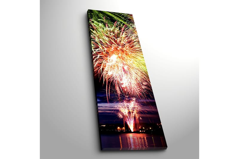 Dekorativ Canvasbilde 30x90 cm - Flerfarget - Innredning - Bilder & kunst - Lerretsbilder