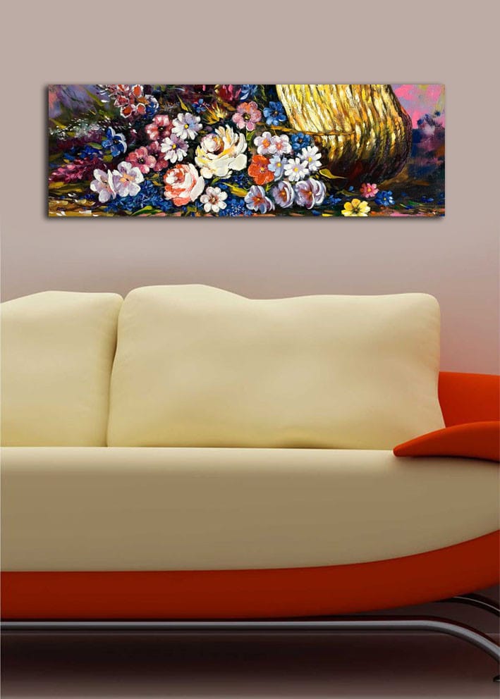 Dekorativ Canvasbilde 30x90 cm - Flerfarget - Innredning - Bilder & kunst - Lerretsbilder