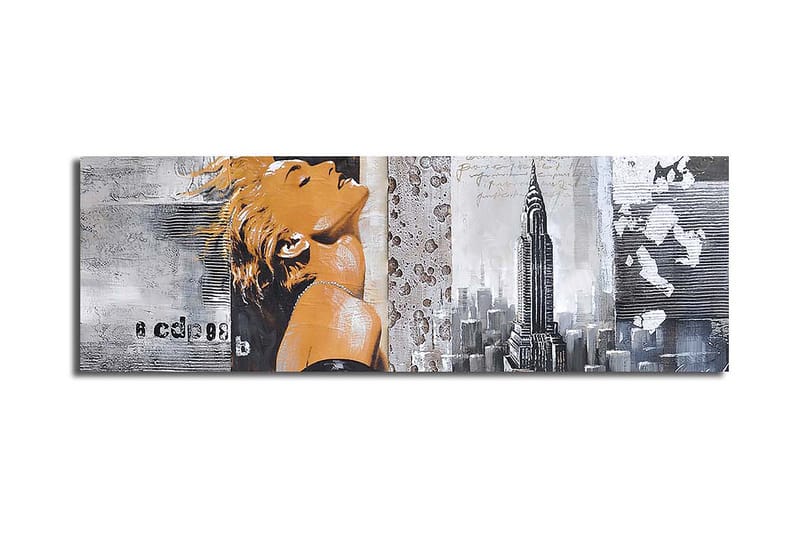 Dekorativ Canvasbilde 30x90 cm - Flerfarget - Innredning - Bilder & kunst - Lerretsbilder
