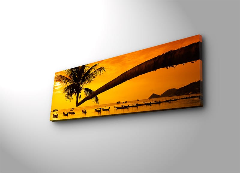 Dekorativ Canvasbilde 30x90 cm - Flerfarget - Innredning - Bilder & kunst - Lerretsbilder