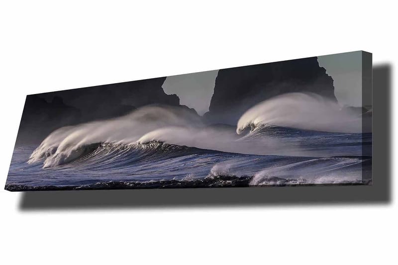 Dekorativ Canvasbilde 30x90 cm - Flerfarget - Innredning - Bilder & kunst - Lerretsbilder