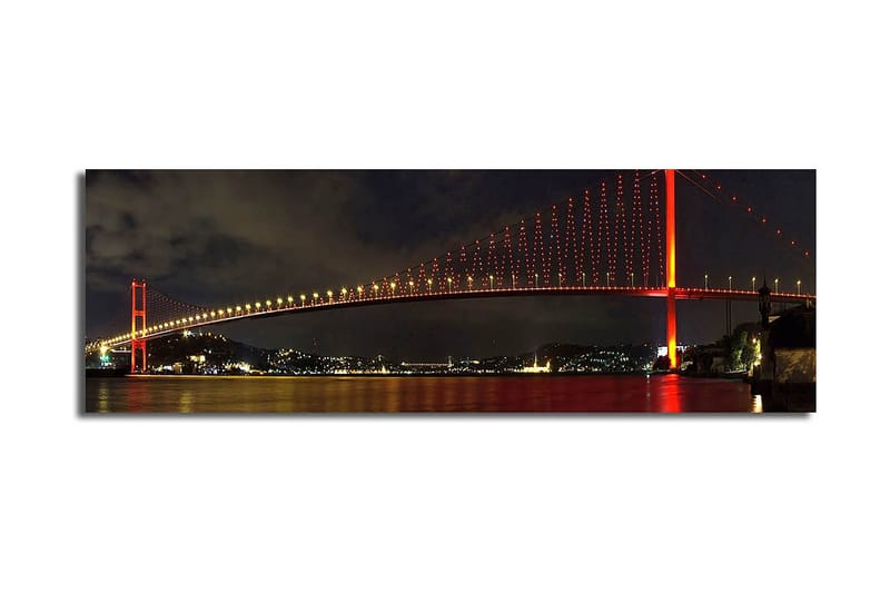 Dekorativ Canvasbilde 30x90 cm - Flerfarget - Innredning - Bilder & kunst - Lerretsbilder