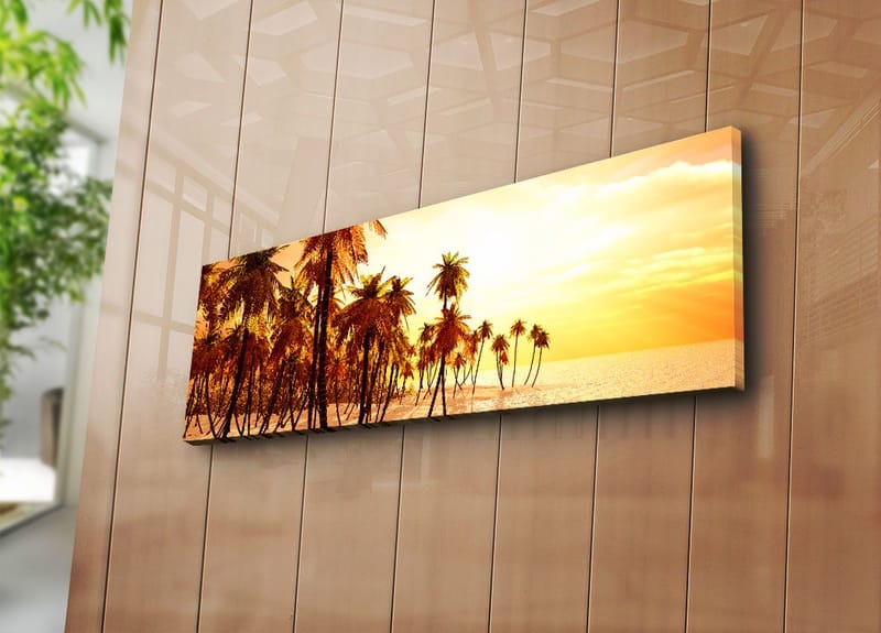 Dekorativ Canvasbilde 30x90 cm - Flerfarget - Innredning - Bilder & kunst - Lerretsbilder