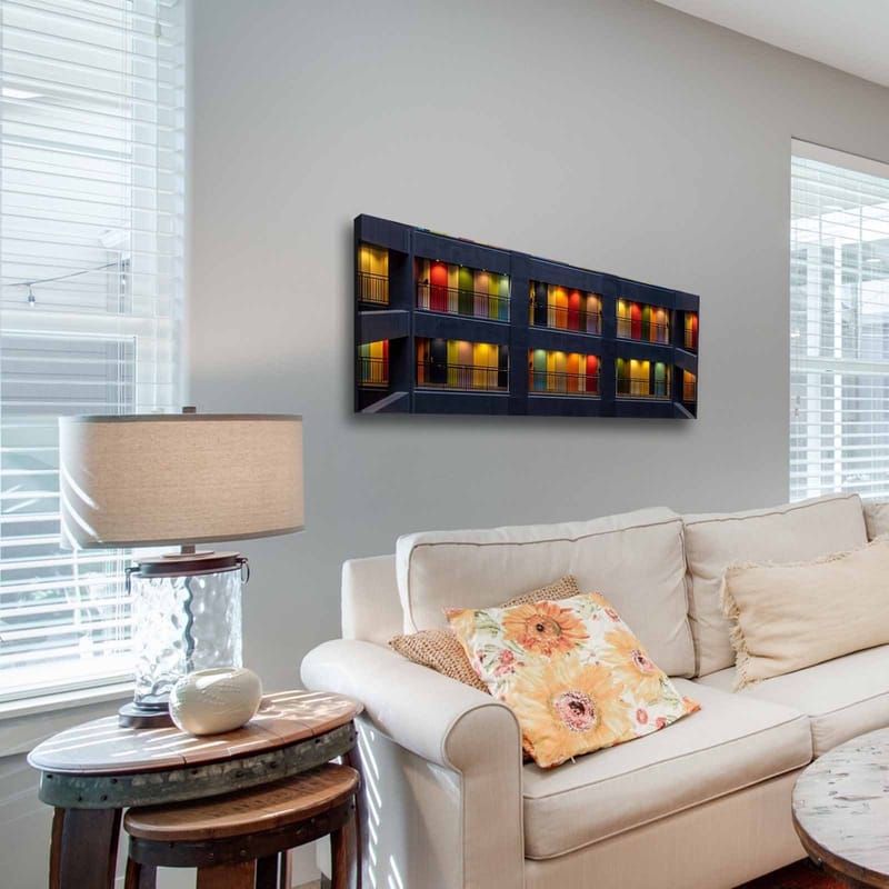 Dekorativ Canvasbilde 30x90 cm - Flerfarget - Innredning - Bilder & kunst - Lerretsbilder