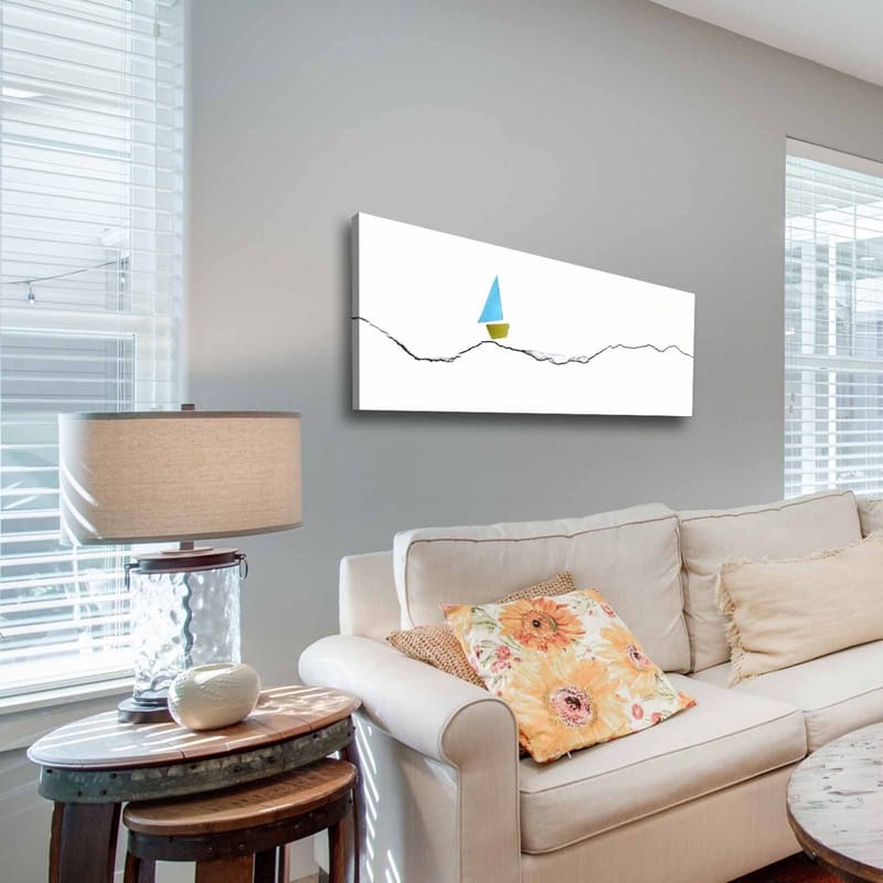 Dekorativ Canvasbilde 30x90 cm - Flerfarget - Innredning - Bilder & kunst - Lerretsbilder