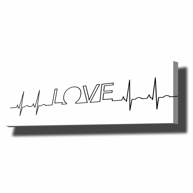 Dekorativ Canvasbilde 30x90 cm - Flerfarget - Innredning - Bilder & kunst - Lerretsbilder