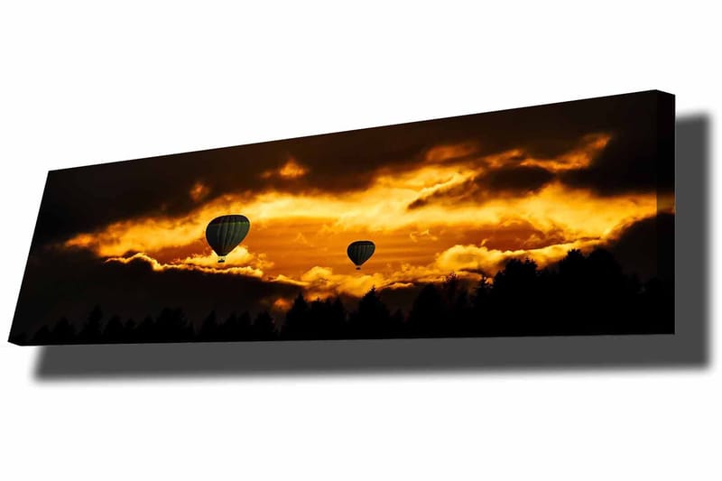 Dekorativ Canvasbilde 30x90 cm - Flerfarget - Innredning - Bilder & kunst - Lerretsbilder