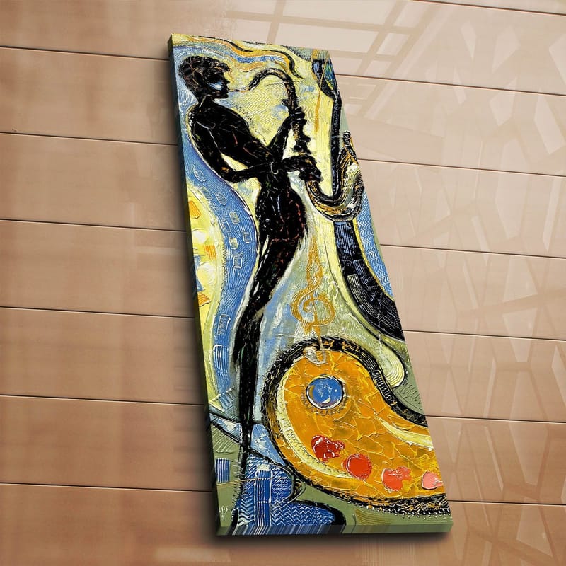 Dekorativ Canvasbilde 30x90 cm - Flerfarget - Innredning - Bilder & kunst - Lerretsbilder