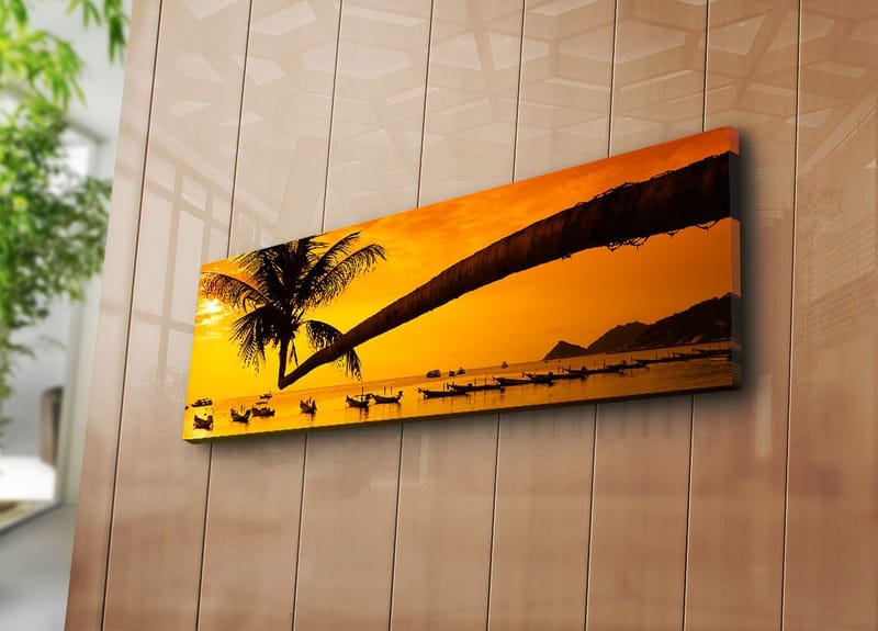 Dekorativ Canvasbilde 30x90 cm - Flerfarget - Innredning - Bilder & kunst - Lerretsbilder