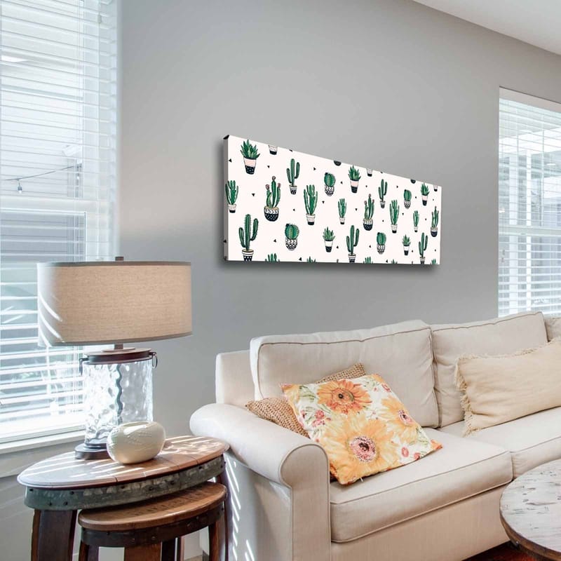 Dekorativ Canvasbilde 30x90 cm - Flerfarget - Innredning - Bilder & kunst - Lerretsbilder