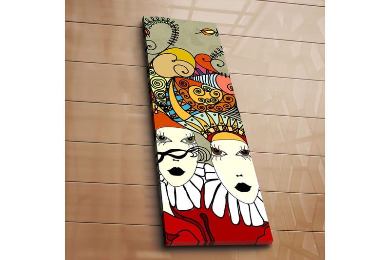 Dekorativ Canvasbilde 30x90 cm - Flerfarget - Innredning - Bilder & kunst - Lerretsbilder