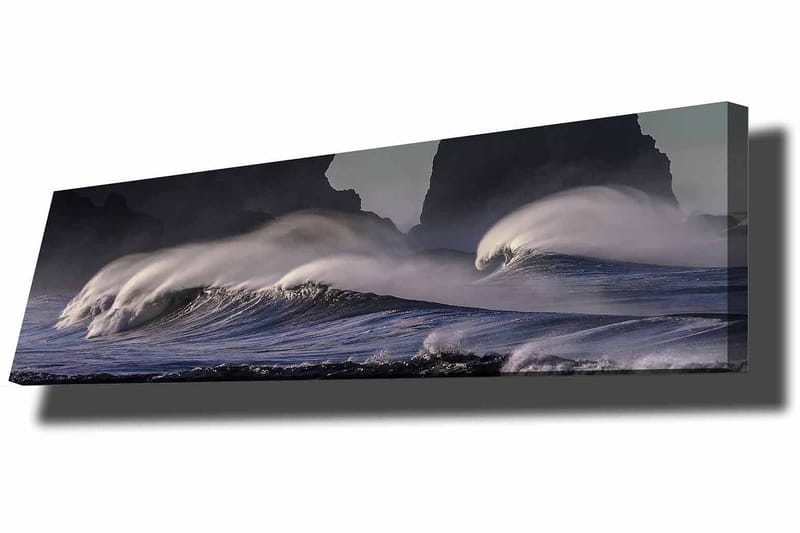 Dekorativ Canvasbilde 30x90 cm - Flerfarget - Innredning - Bilder & kunst - Lerretsbilder