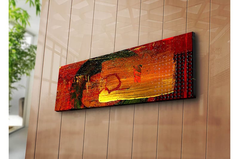 Dekorativ Canvasbilde 30x90 cm - Flerfarget - Innredning - Bilder & kunst - Lerretsbilder