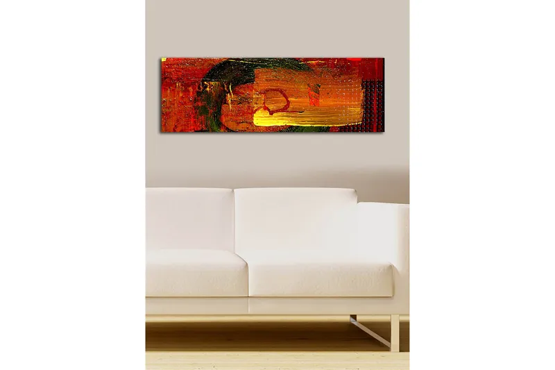 Dekorativ Canvasbilde 30x90 cm - Flerfarget - Innredning - Bilder & kunst - Lerretsbilder