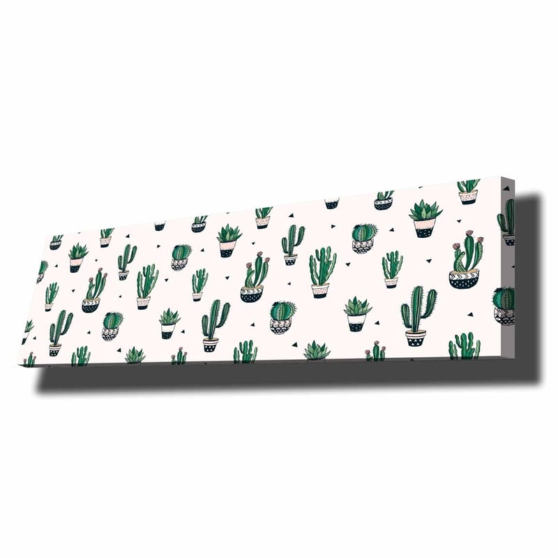 Dekorativ Canvasbilde 30x90 cm, Flerfarget