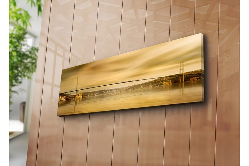 Dekorativ Canvasbilde 30x90 cm - Flerfarget - Innredning - Bilder & kunst - Lerretsbilder