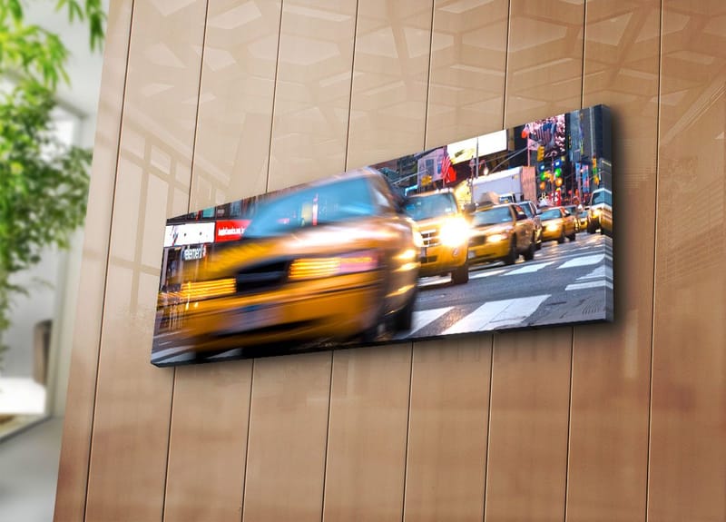 Dekorativ Canvasbilde 30x90 cm - Flerfarget - Innredning - Bilder & kunst - Lerretsbilder