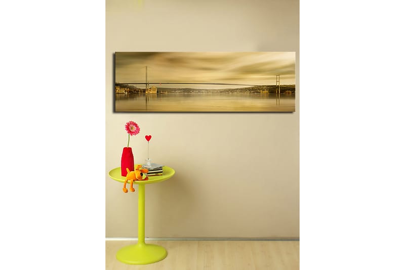 Dekorativ Canvasbilde 30x90 cm - Flerfarget - Innredning - Bilder & kunst - Lerretsbilder