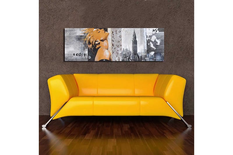 Dekorativ Canvasbilde 30x90 cm - Flerfarget - Innredning - Bilder & kunst - Lerretsbilder