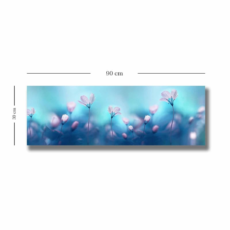 Dekorativ Canvasbilde 30x90 cm - Flerfarget - Innredning - Bilder & kunst - Lerretsbilder