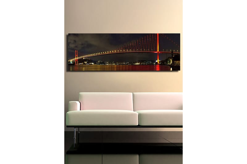 Dekorativ Canvasbilde 30x90 cm - Flerfarget - Innredning - Bilder & kunst - Lerretsbilder