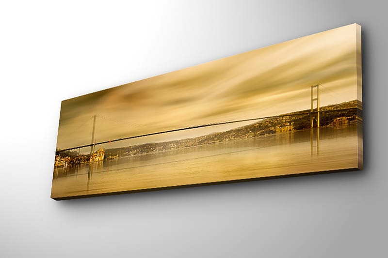 Dekorativ Canvasbilde 30x90 cm - Flerfarget - Innredning - Bilder & kunst - Lerretsbilder