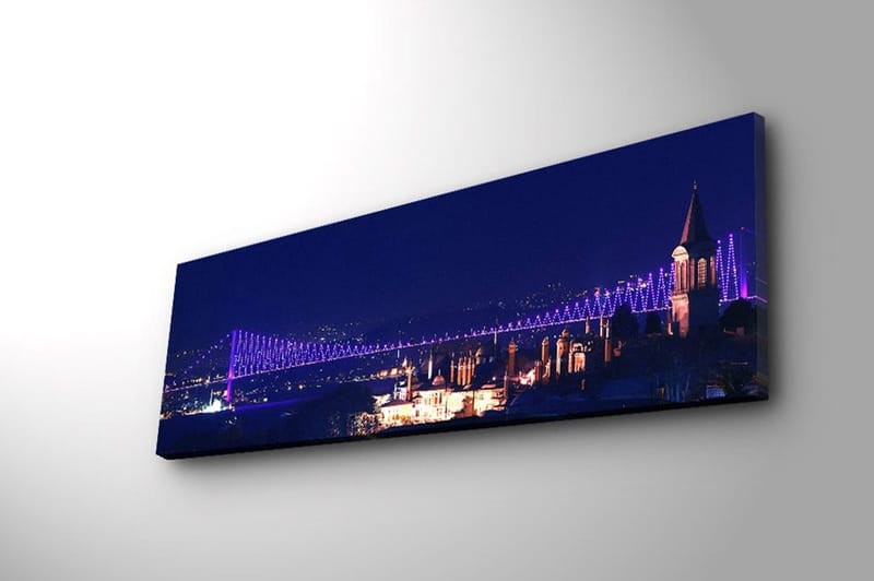 Dekorativ Canvasbilde 30x90 cm - Flerfarget - Innredning - Bilder & kunst - Lerretsbilder