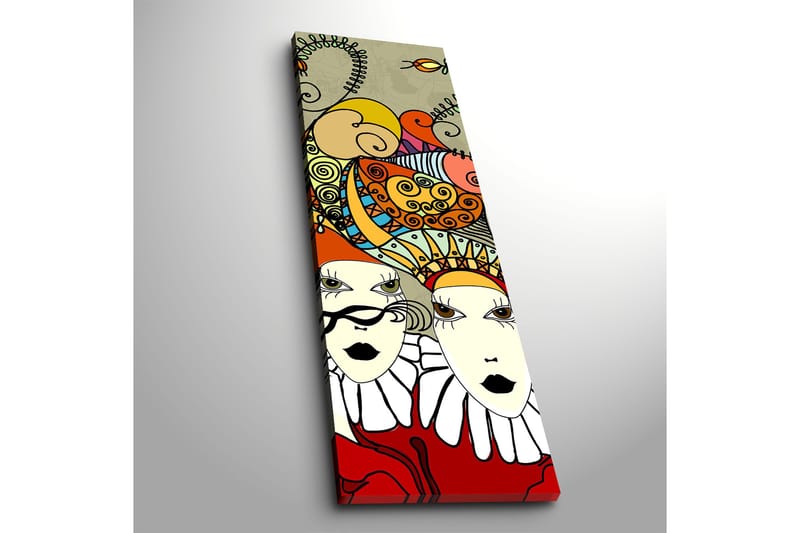 Dekorativ Canvasbilde 30x90 cm - Flerfarget - Innredning - Bilder & kunst - Lerretsbilder