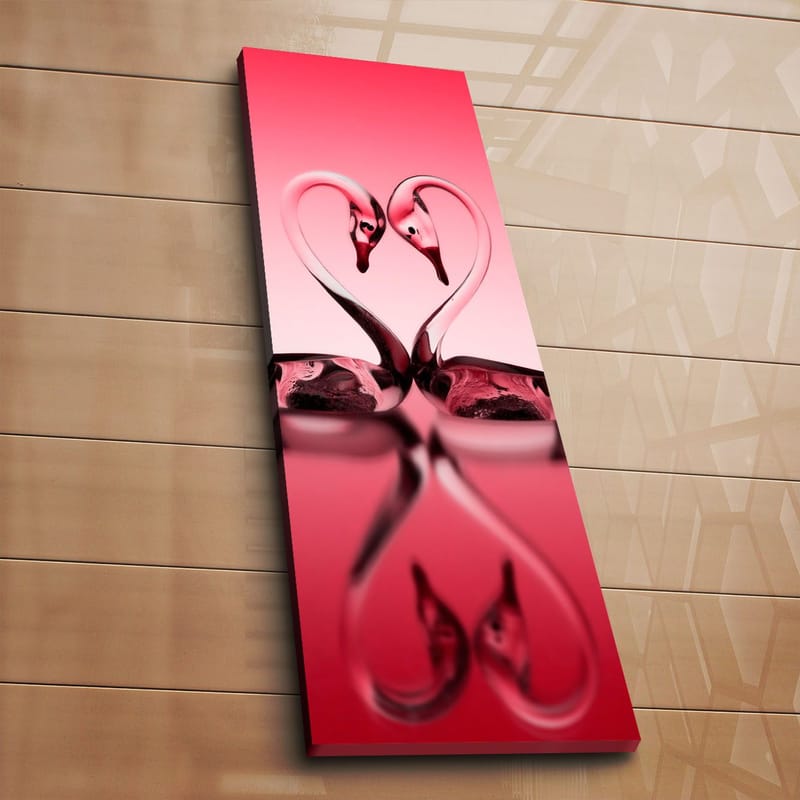 Dekorativ Canvasbilde 30x90 cm - Flerfarget - Innredning - Bilder & kunst - Lerretsbilder