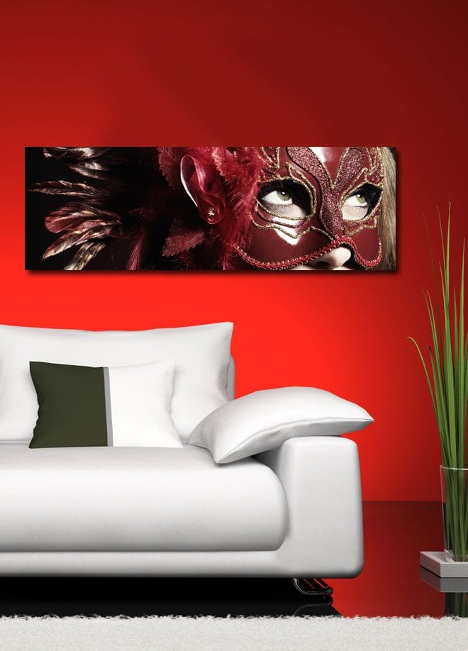 Dekorativ Canvasbilde 30x90 cm - Flerfarget - Innredning - Bilder & kunst - Lerretsbilder