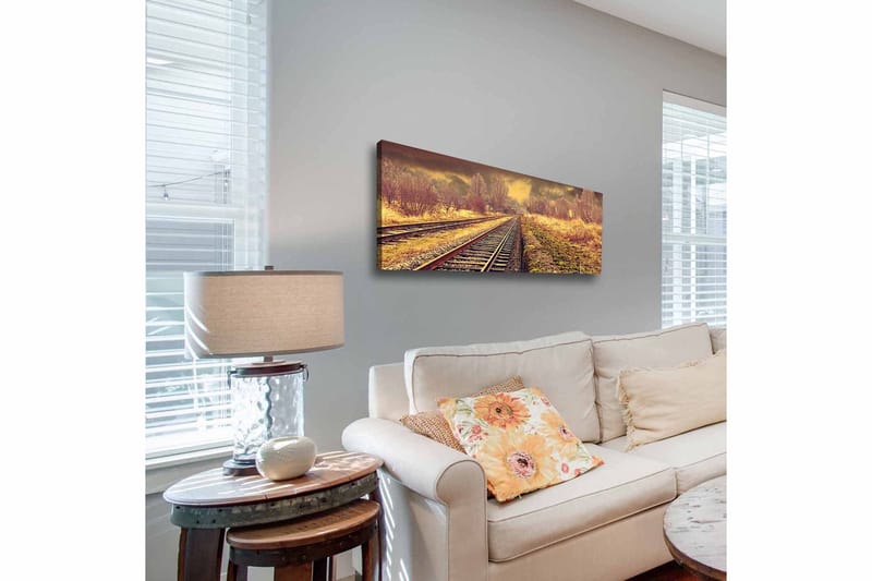 Dekorativ Canvasbilde 30x90 cm - Flerfarget - Innredning - Bilder & kunst - Lerretsbilder