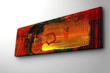 Dekorativ Canvasbilde 30x90 cm - Flerfarget - Innredning - Bilder & kunst - Lerretsbilder