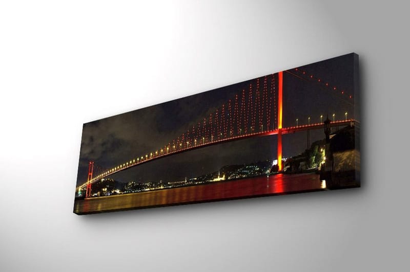 Dekorativ Canvasbilde 30x90 cm - Flerfarget - Innredning - Bilder & kunst - Lerretsbilder