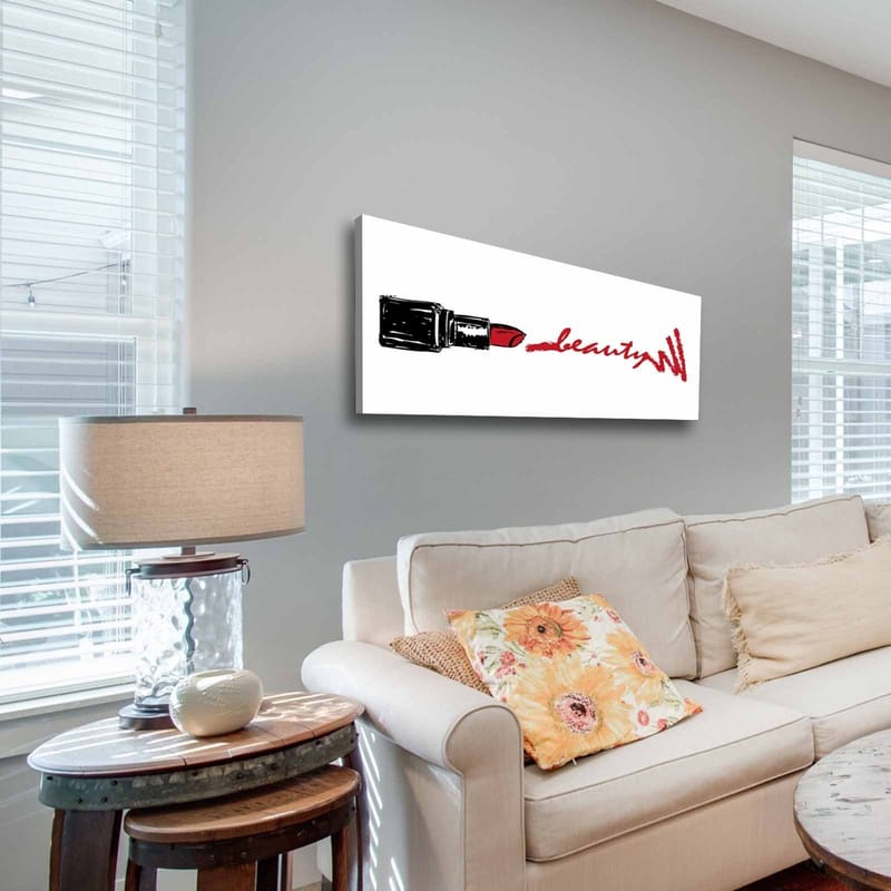 Dekorativ Canvasbilde 30x90 cm - Flerfarget - Innredning - Bilder & kunst - Lerretsbilder