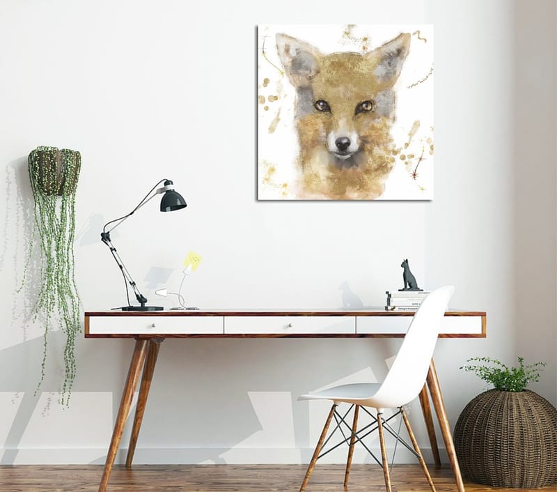 Dekorativ Canvasbilde 45x45 cm - Flerfarget - Innredning - Bilder & kunst - Lerretsbilder