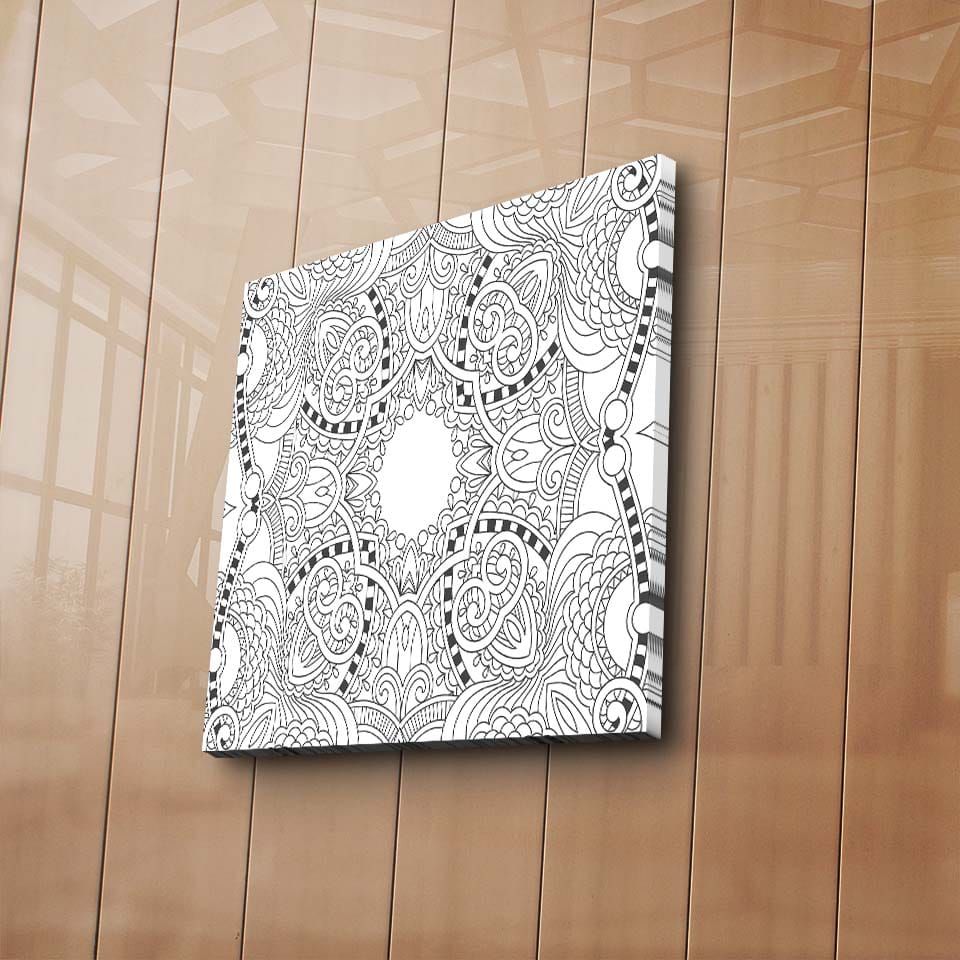 Dekorativ Canvasbilde 45x45 cm - Flerfarget - Innredning - Bilder & kunst - Lerretsbilder