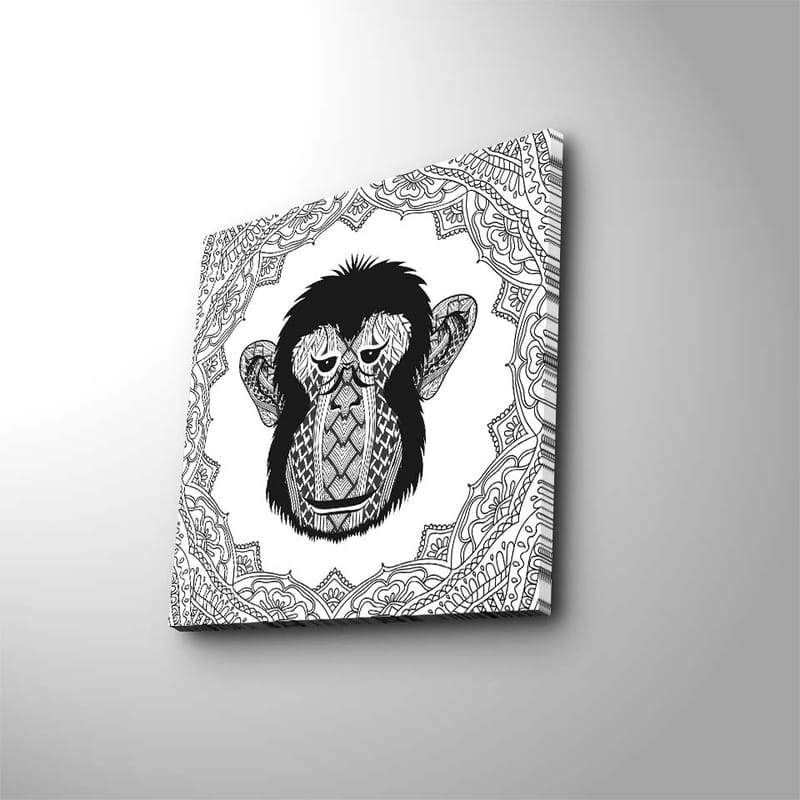 Dekorativ Canvasbilde 45x45 cm - Flerfarget - Innredning - Bilder & kunst - Lerretsbilder