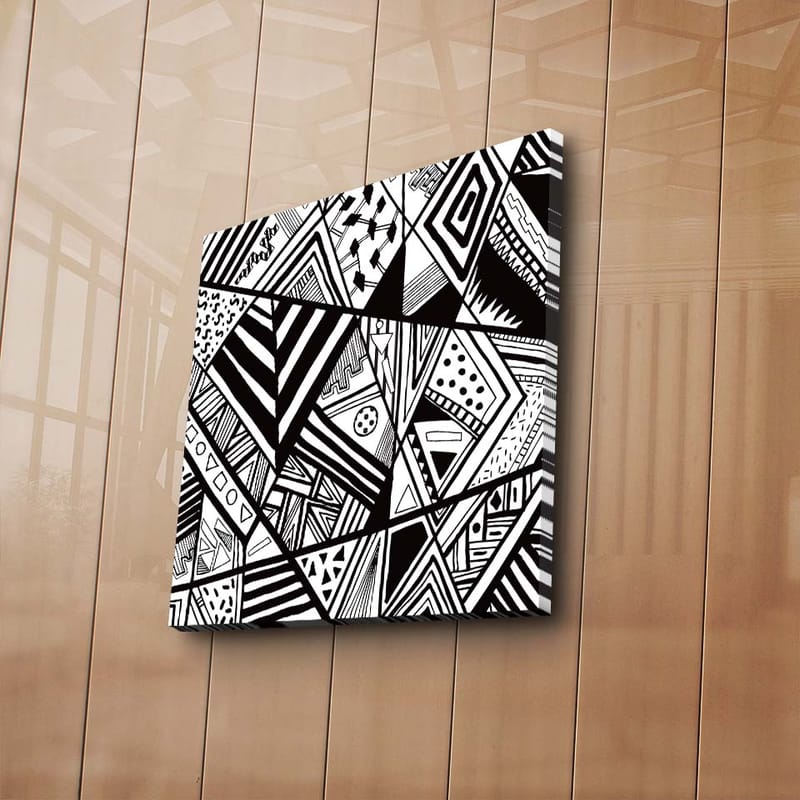 Dekorativ Canvasbilde 45x45 cm - Flerfarget - Innredning - Bilder & kunst - Lerretsbilder