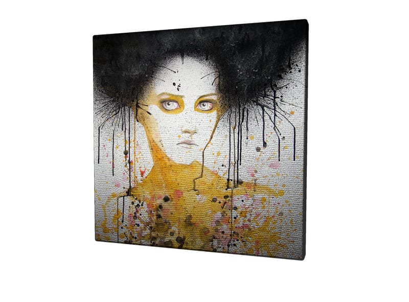 Dekorativ Canvasbilde 45x45 cm - Flerfarget - Innredning - Bilder & kunst - Lerretsbilder