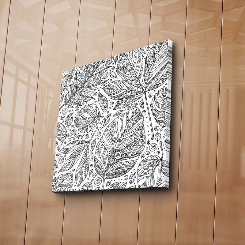 Dekorativ Canvasbilde 45x45 cm - Flerfarget - Innredning - Bilder & kunst - Lerretsbilder