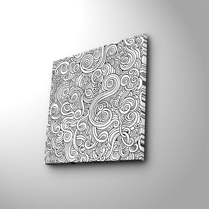 Dekorativ Canvasbilde 45x45 cm - Flerfarget - Innredning - Bilder & kunst - Lerretsbilder
