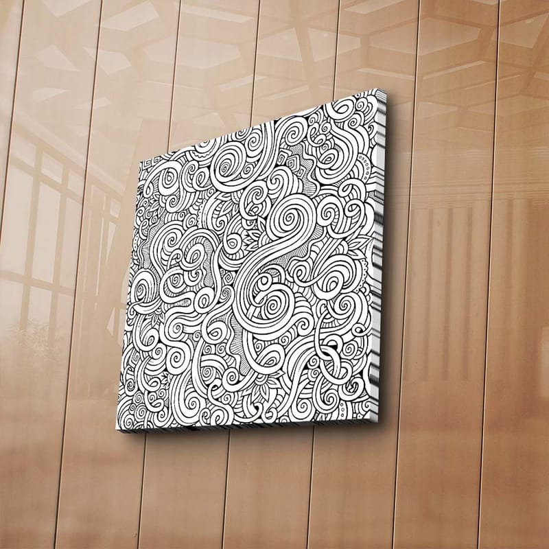Dekorativ Canvasbilde 45x45 cm - Flerfarget - Innredning - Bilder & kunst - Lerretsbilder