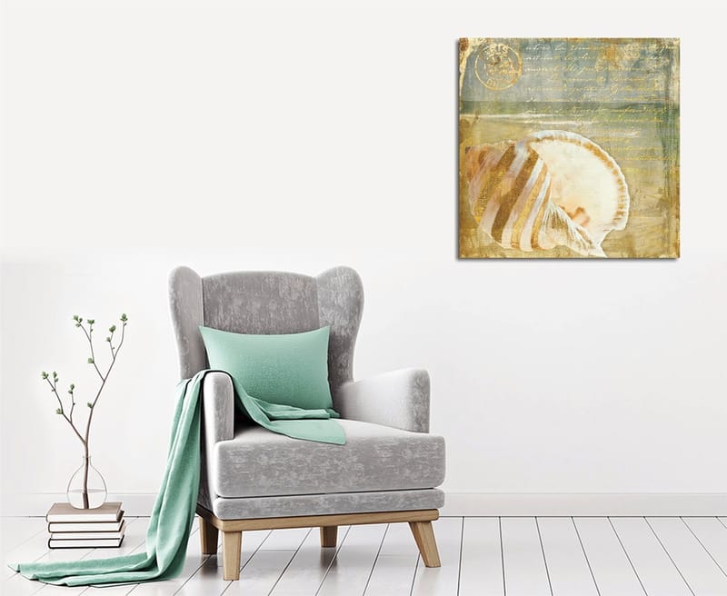 Dekorativ Canvasbilde 45x45 cm - Flerfarget - Innredning - Bilder & kunst - Lerretsbilder