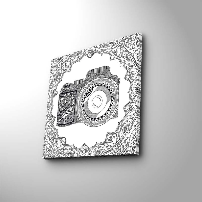 Dekorativ Canvasbilde 45x45 cm - Flerfarget - Innredning - Bilder & kunst - Lerretsbilder