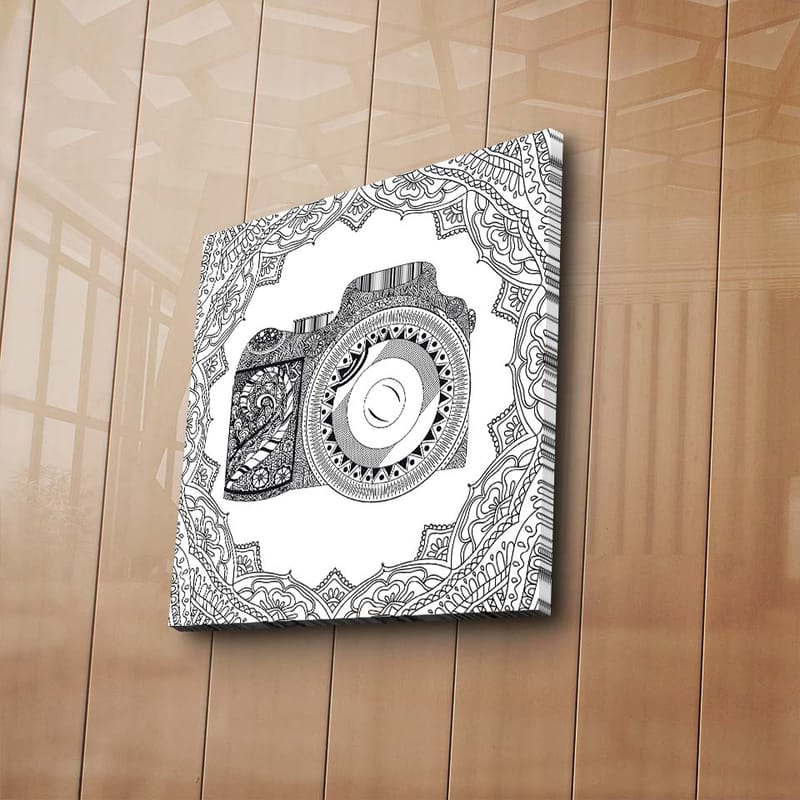 Dekorativ Canvasbilde 45x45 cm - Flerfarget - Innredning - Bilder & kunst - Lerretsbilder