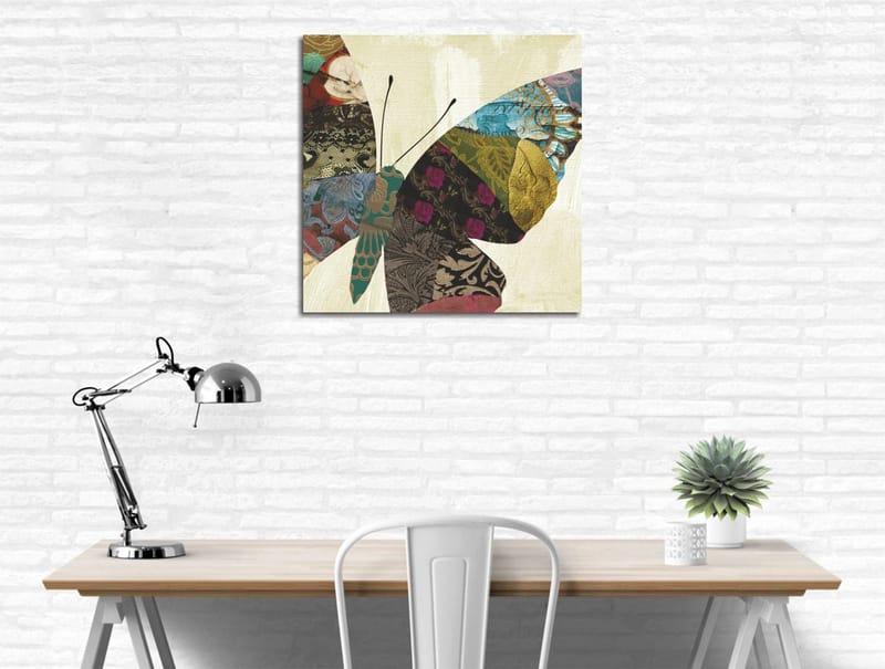 Dekorativ Canvasbilde 45x45 cm - Flerfarget - Innredning - Bilder & kunst - Lerretsbilder