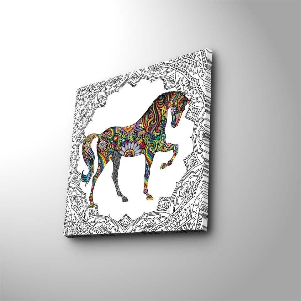 Dekorativ Canvasbilde 45x45 cm - Flerfarget - Innredning - Bilder & kunst - Lerretsbilder