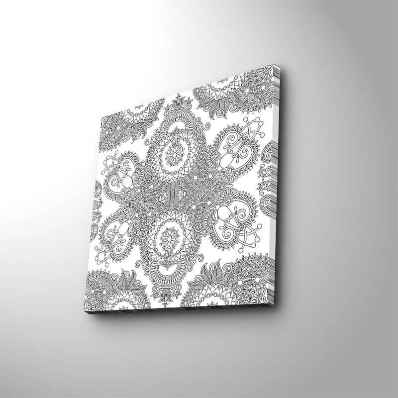 Dekorativ Canvasbilde 45x45 cm - Flerfarget - Innredning - Bilder & kunst - Lerretsbilder